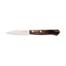 Нож овощной TRAMONTINA Polywood 8см в блистере коричневый