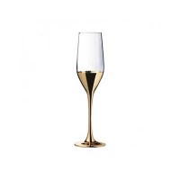 Набор бокалов для шампанского LUMINARC 4шт 160мл Электрическое золото