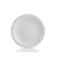 Тарелка десертная ROYAL GARDEN Basic White M 19,5см опал. стекло