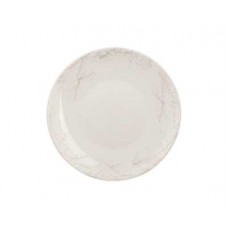 Тарелка десертная ROYAL GARDEN Marbella Silver 19,5см опаловое стекло
