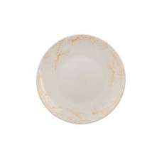 Тарелка десертная ROYAL GARDEN Marbella Gold 19,5см опаловое стекло