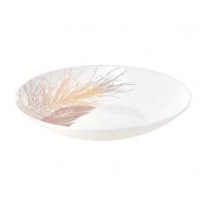 Тарелка суповая ROYAL GARDEN Feather 22,5см опаловое стекло