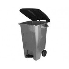 Бак для мусора SPIN&CLEAN Freestyle с крышкой на колесах 100 л